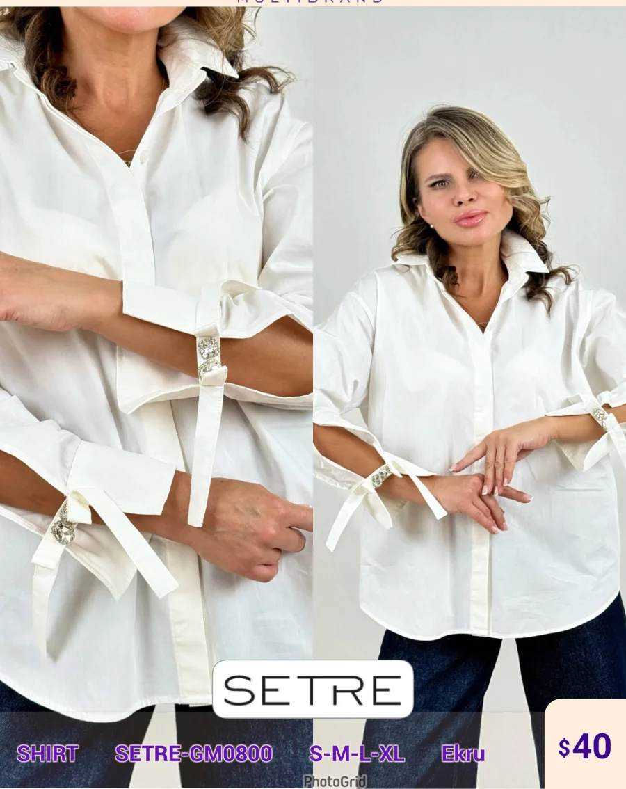 Рубашка SETRE (Cream, модель SETRE-GM0800) оптом