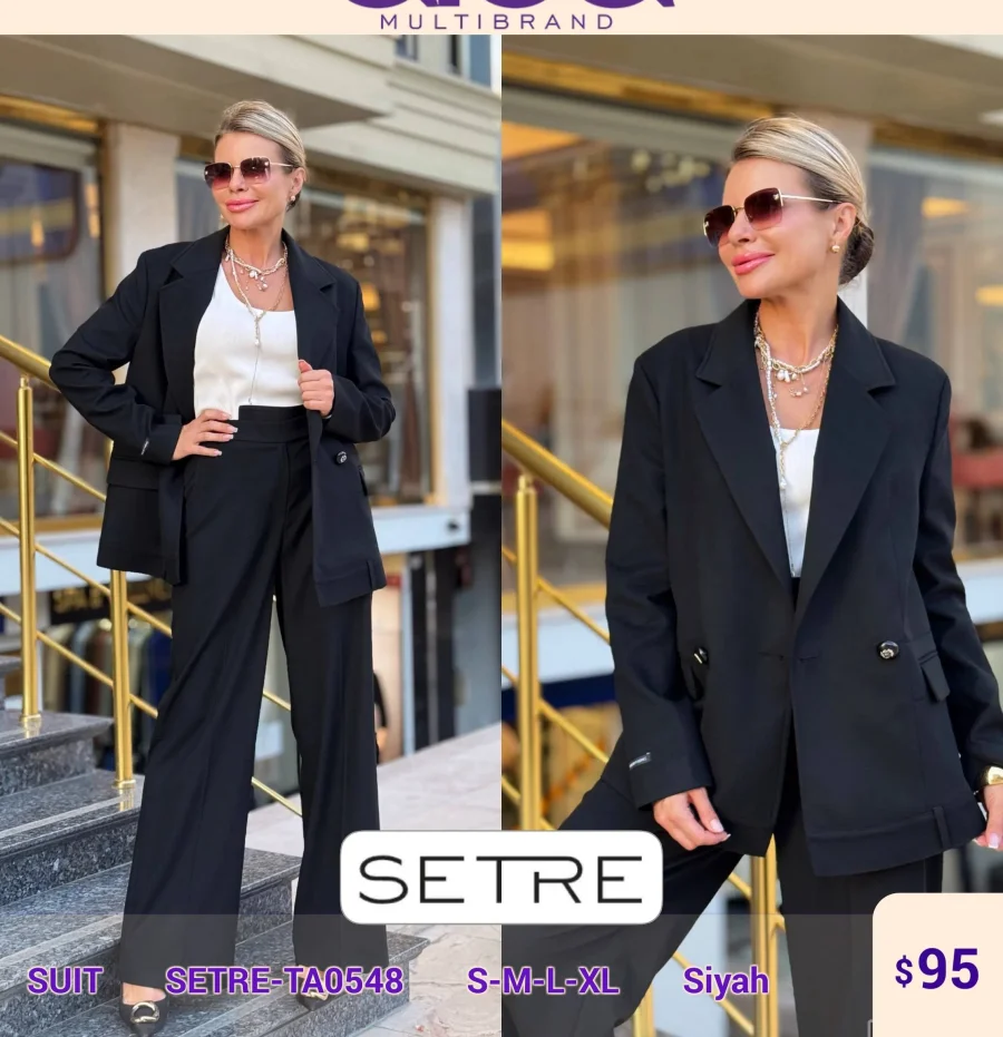 Костюмы и комплекты SETRE (Black, модель SETRE-TA0548) оптом