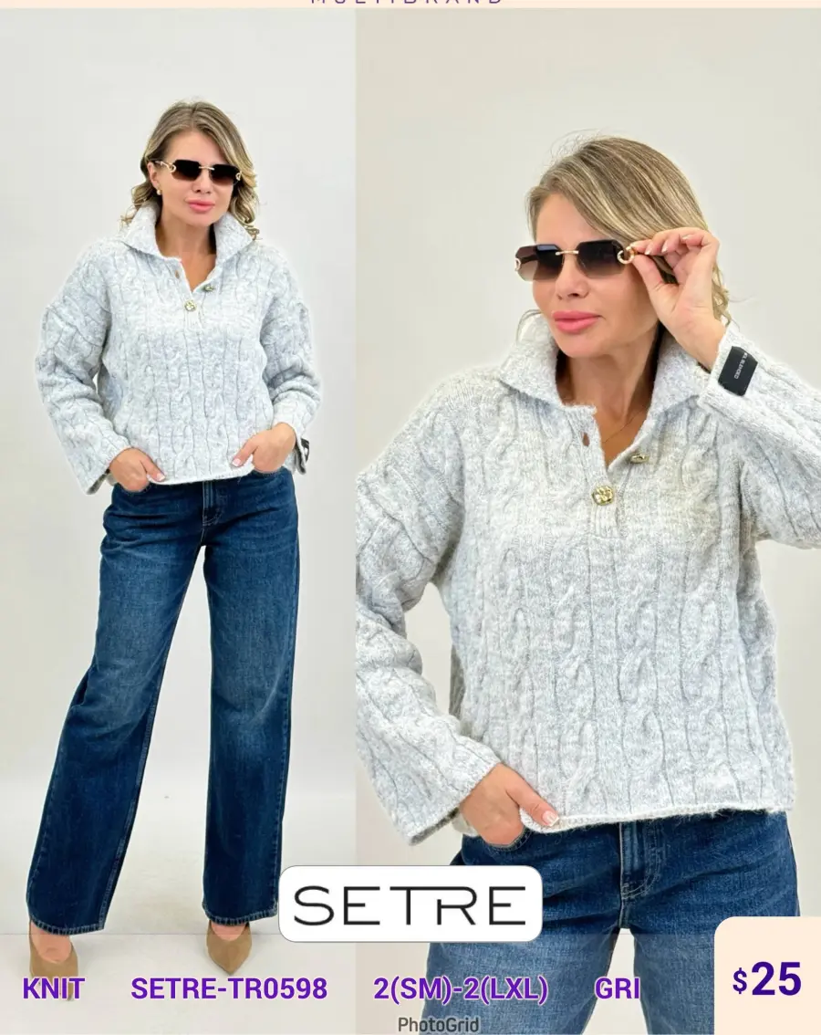 Трикотаж SETRE (Gray, модель SETRE-TR0598) оптом