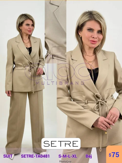 Костюмы и комплекты SETRE (Бежевый, модель SETRE-TA0481) оптом