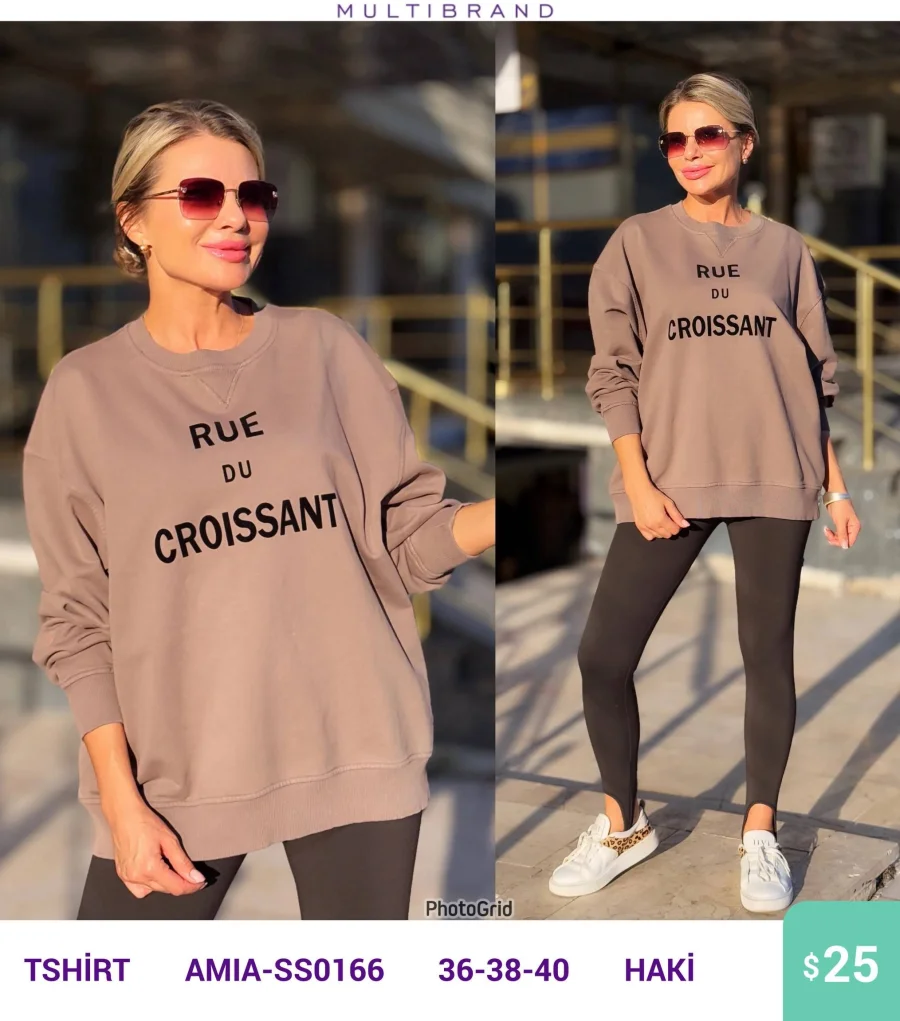Футболка SETRE (Olive, модель AMIA-SS0166) оптом