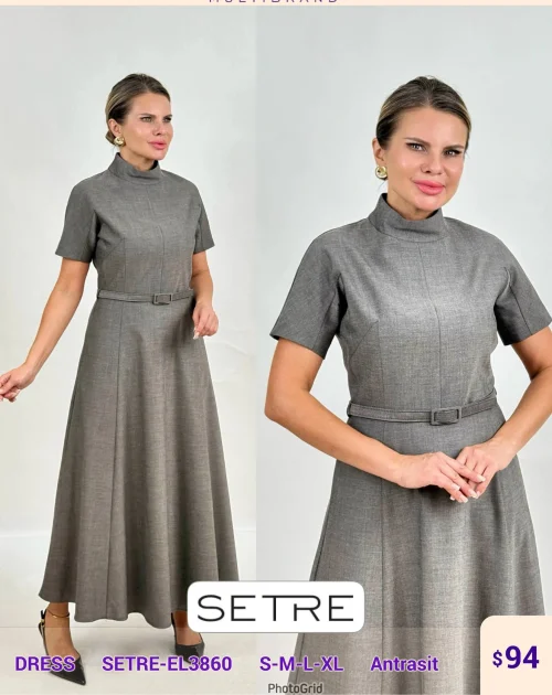 Платье SETRE (Dark gray, модель SETRE-EL3860) оптом