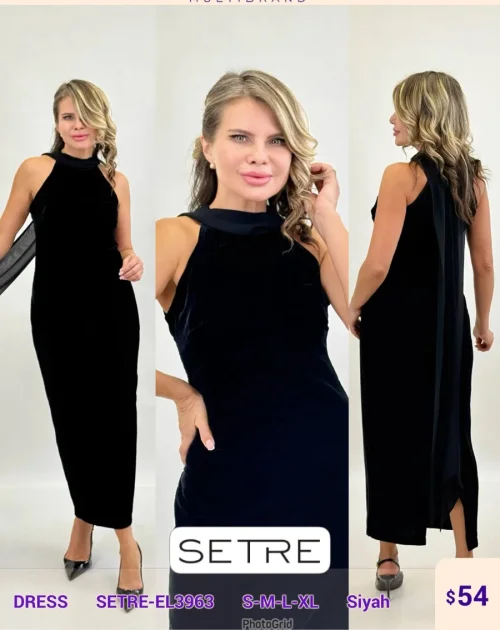 Платье SETRE (Black, модель SETRE-EL3963) оптом