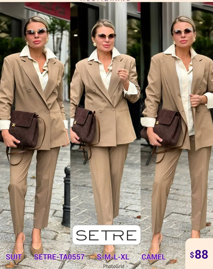 Костюмы и комплекты SETRE (Camel, модель SETRE-TA0557) оптом