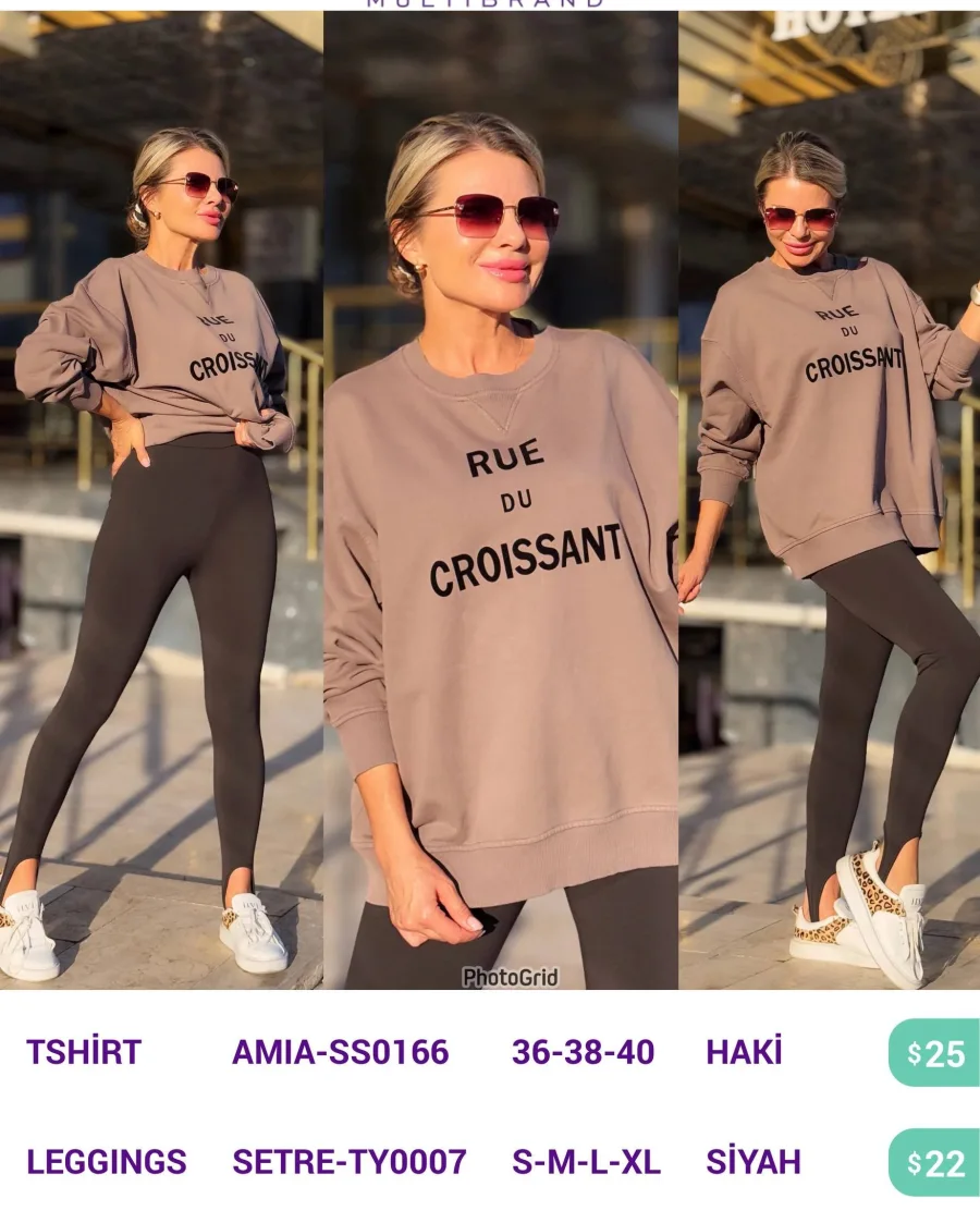 Леггинсы SETRE (Black, модель SETRE-TY0007) оптом