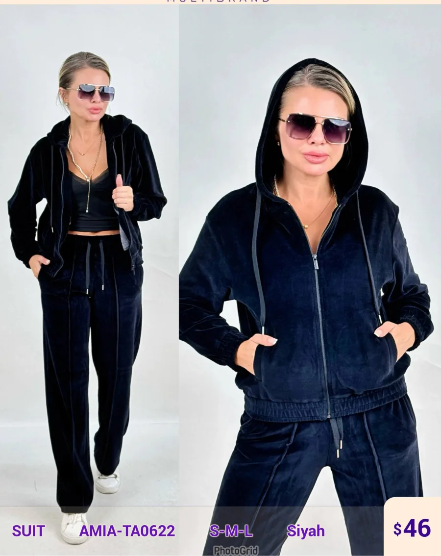 Костюмы и комплекты SETRE (Black, модель AMIA-TA0622) оптом