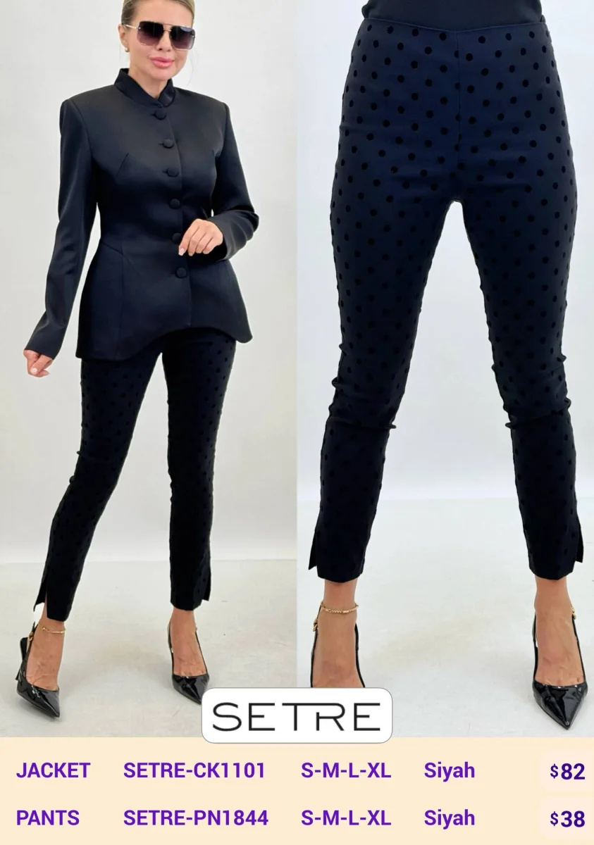 Брюки SETRE (Black, модель SETRE-PN1844) оптом