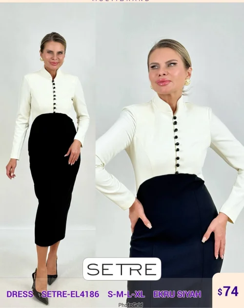 Платье SETRE (Black, модель SETRE-EL4186) оптом