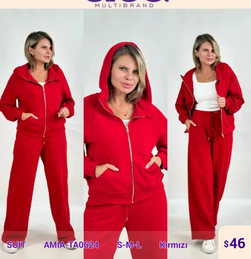 Костюмы и комплекты SETRE (Red, модель AMIA-TA0624) оптом