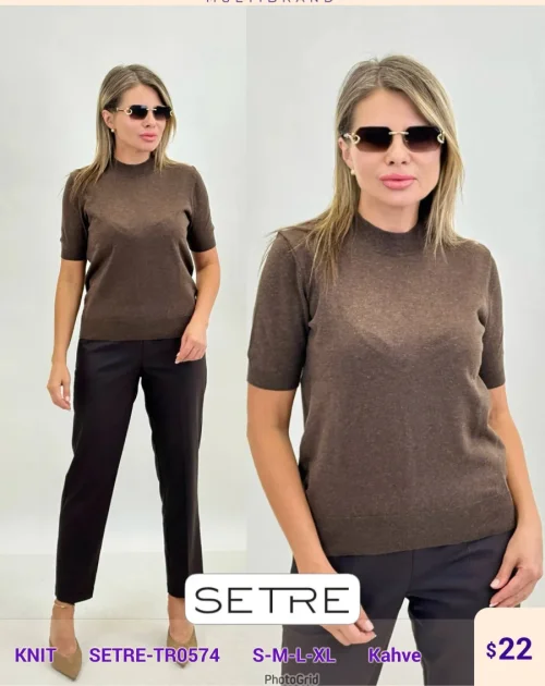 Трикотаж SETRE (Brown, модель SETRE-TRO574) оптом