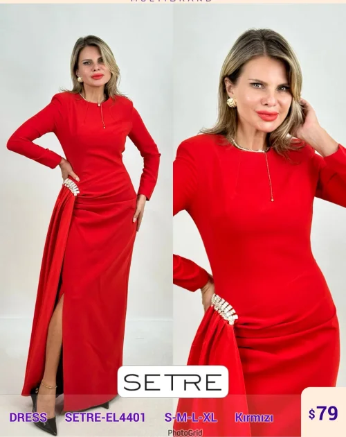 Платье SETRE (Red, модель SETRE-EL4401) оптом