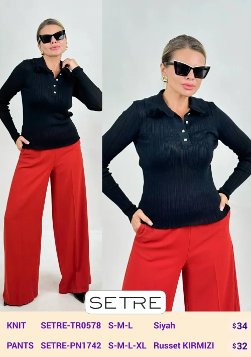 Брюки SETRE (Red, модель SETRE-PN1742) оптом