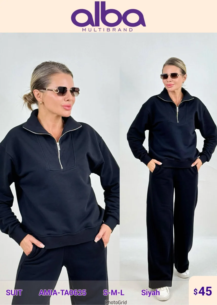 Костюмы и комплекты SETRE (Black, модель AMIA-TA0625) оптом