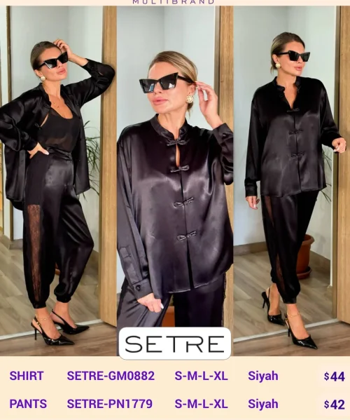Брюки SETRE (Black, модель SETRE-PN1779) оптом