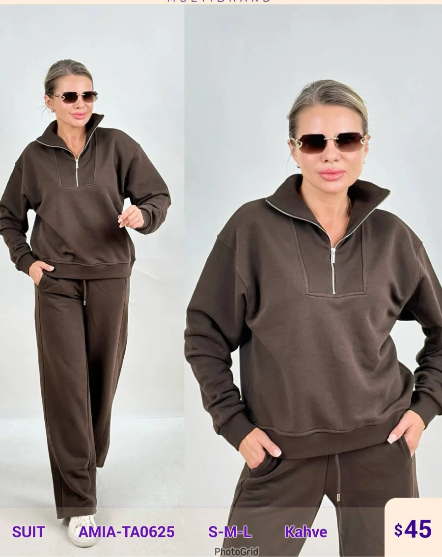 Костюмы и комплекты SETRE (Brown, модель AMIA-TA0625) оптом