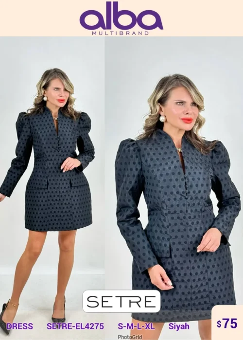 Платье SETRE (Black, модель SETRE-EL4275) оптом