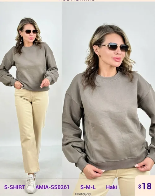 Рубашка SETRE (Olive, модель AMIA-SS0261) оптом