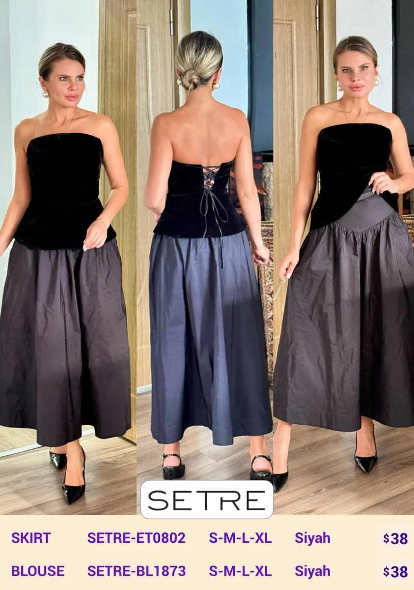 Юбка SETRE (Black, модель SETRE-ET0802) оптом