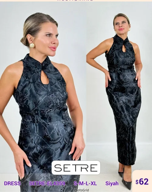 Платье SETRE (Black, модель SETRE-EL4359) оптом