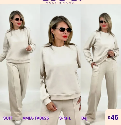Костюмы и комплекты SETRE (Beige, модель AMIA-TA0626) оптом