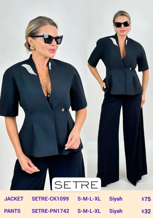 Жакет SETRE (Black, модель SETRE-CK1099) оптом