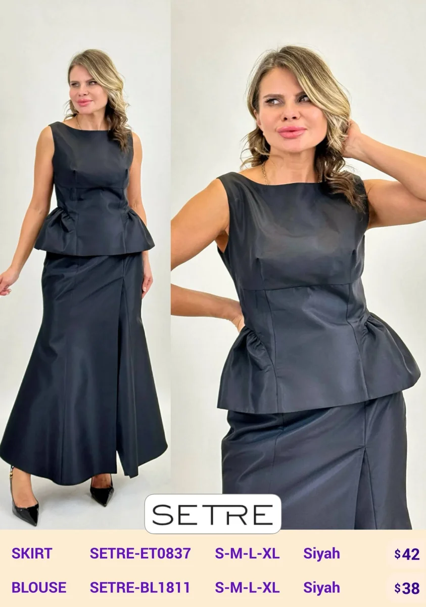 Юбка SETRE (Black, модель SETRE-ET0837) оптом