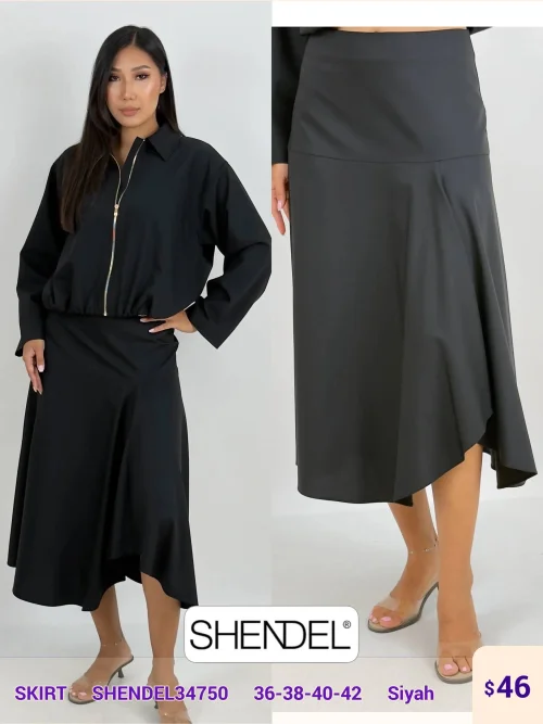 Юбка Shendel (Black, модель SHENDEL34750) оптом