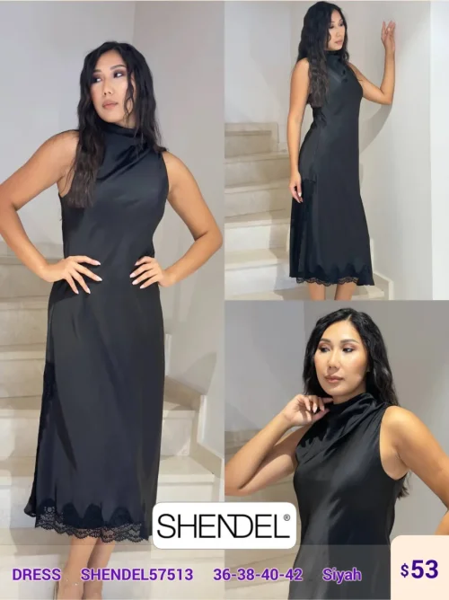 Платье Shendel (Black, модель SHENDEL57513) оптом