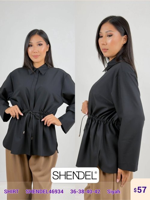Рубашка Shendel (Black, модель SHENDEL46934) оптом