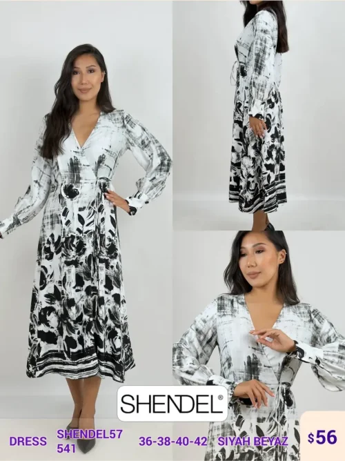 Платье Shendel (Black, модель SHENDEL57) оптом