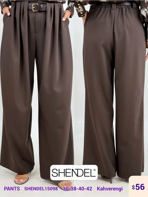 Брюки Shendel (Brown, модель SHENDEL15098) оптом