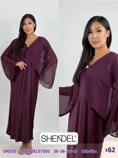 Платье Shendel (Purple, модель SHENDEL57550) оптом