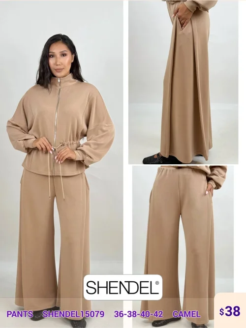Брюки Shendel (Camel, модель SHENDEL15079) оптом