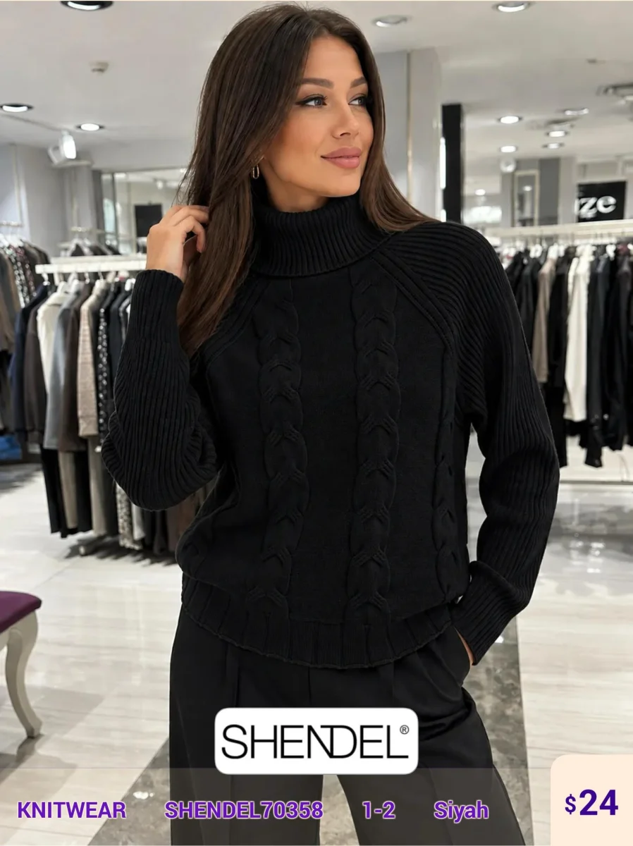 Трикотаж Shendel (Black, модель SHENDEL70358) оптом