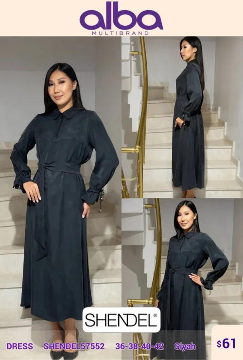 Платье Shendel (Black, модель SHENDEL57552) оптом
