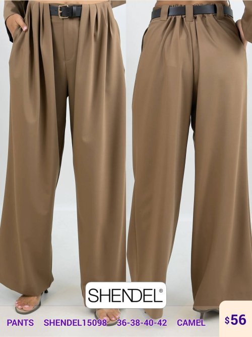 Брюки Shendel (Camel, модель SHENDEL15098) оптом