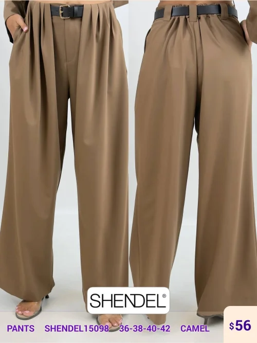 Брюки Shendel (Camel, модель SHENDEL15098) оптом