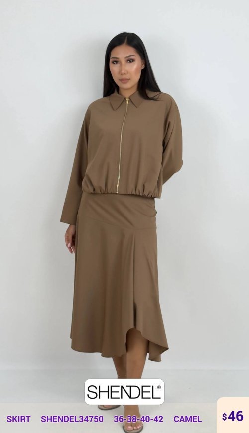 Юбка Shendel (Camel, модель SHENDEL34750) оптом