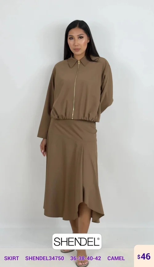 Юбка Shendel (Camel, модель SHENDEL34750) оптом
