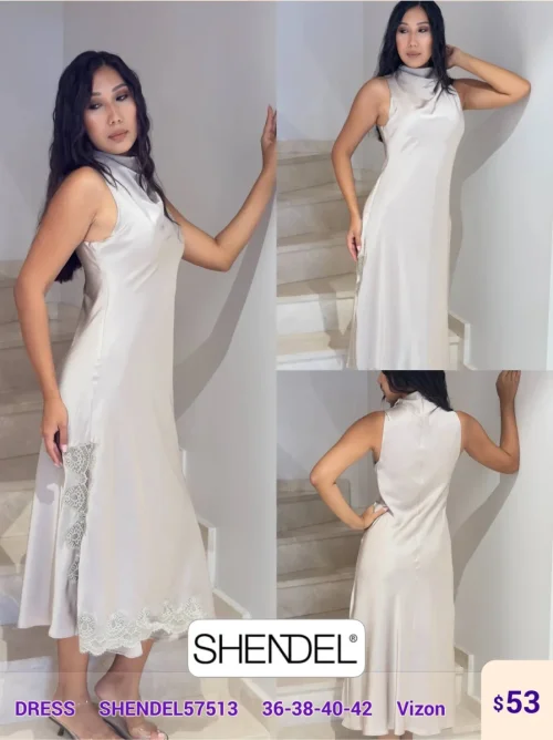 Платье Shendel (Beige, модель SHENDEL57513) оптом