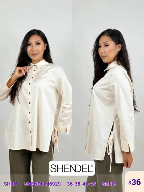 Рубашка Shendel (Cream, модель SHENDEL46929) оптом