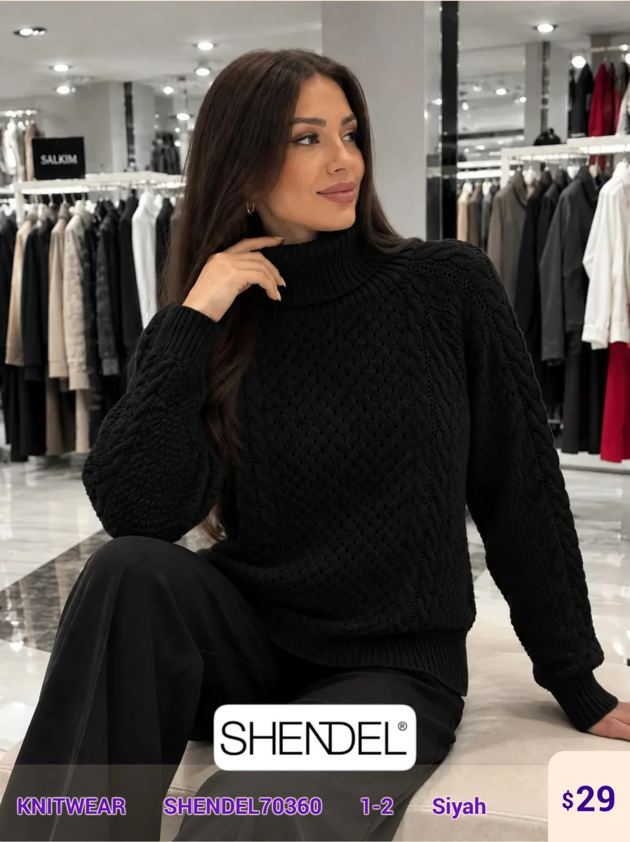 Трикотаж Shendel (Black, модель SHENDEL70360) оптом