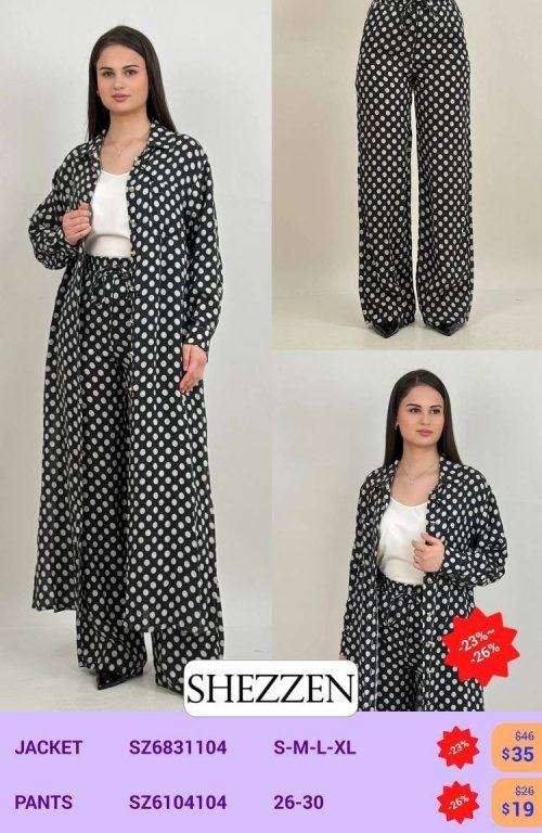 Брюки Shezzen (модель SZ6104104) оптом