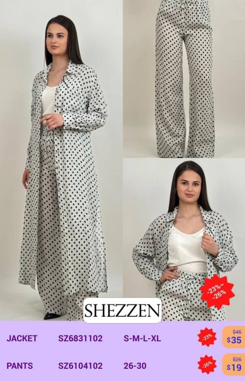 Брюки Shezzen (модель SZ6104102) оптом