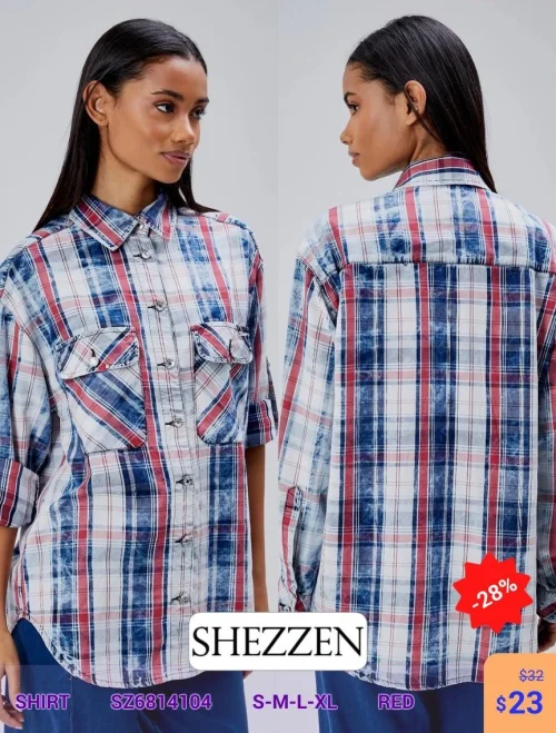 Рубашка Shezzen (модель SZ6814104) оптом