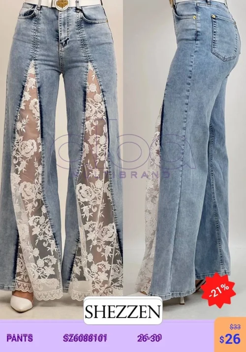 Джинсы Shezzen (модель SZ6088101) оптом