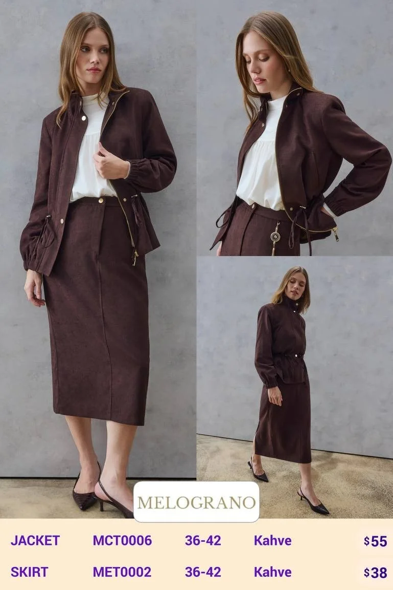 Юбка Shezzen (Brown, модель MET0002) оптом