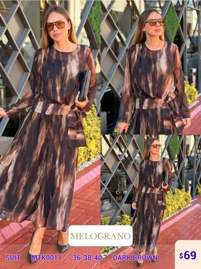 Костюмы и комплекты Shezzen (Brown, модель MTK0011) оптом