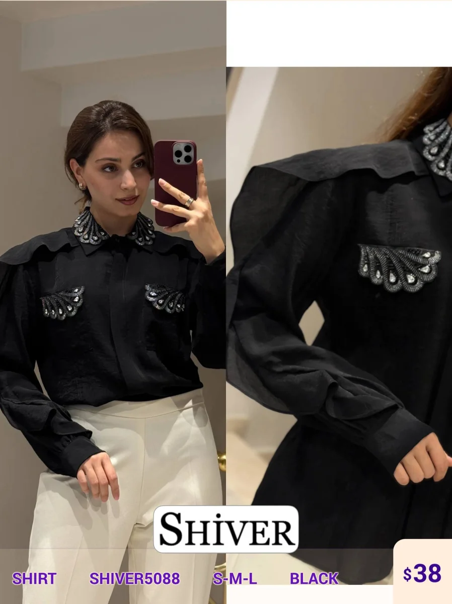 Рубашка Shiver (Black, модель SHIVER5088) оптом