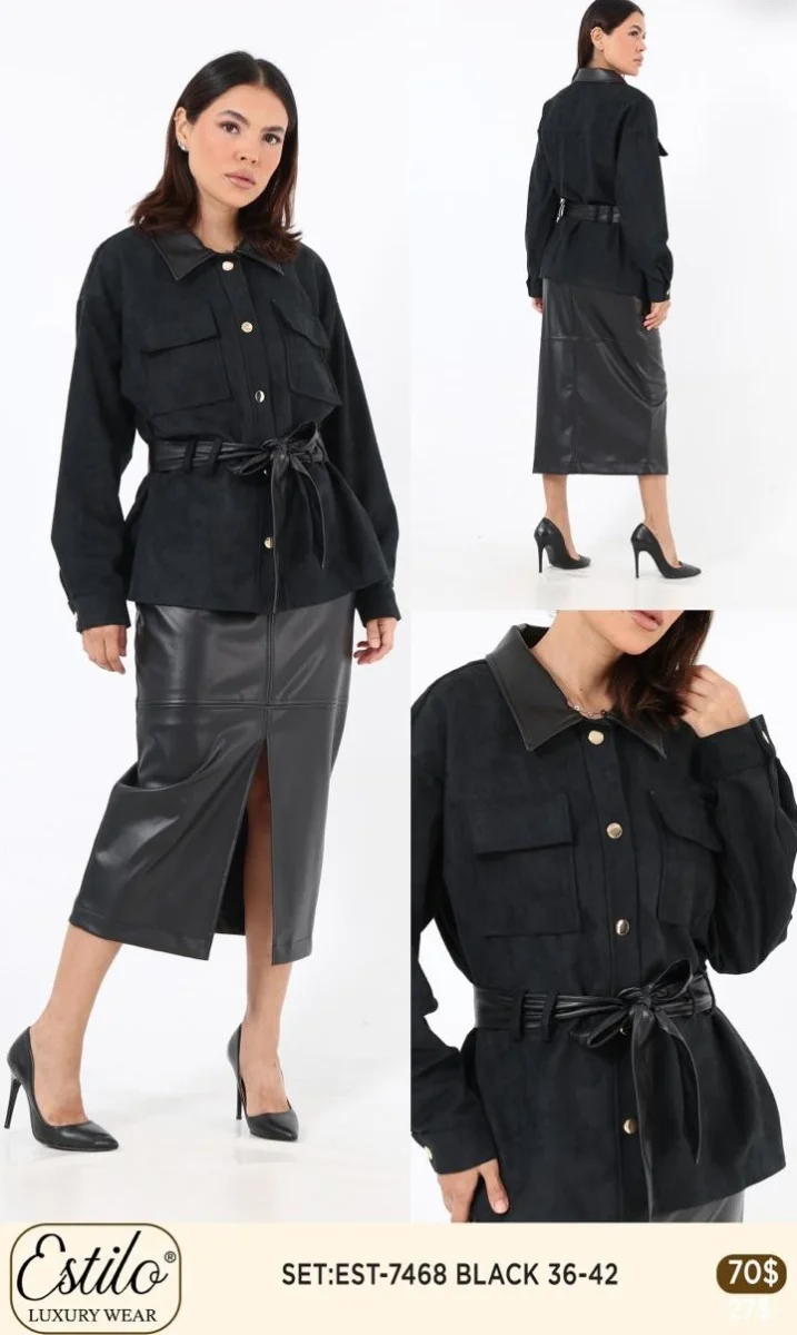 Костюмы и комплекты SI DESIGN (Black, модель 7468) оптом